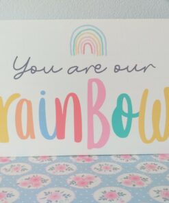 You are our rainbow wooden block.